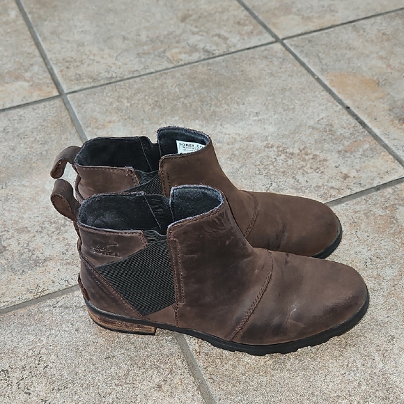 Sorel Shoes - Sorel Waterproof Leather Booties Size 8 For Women